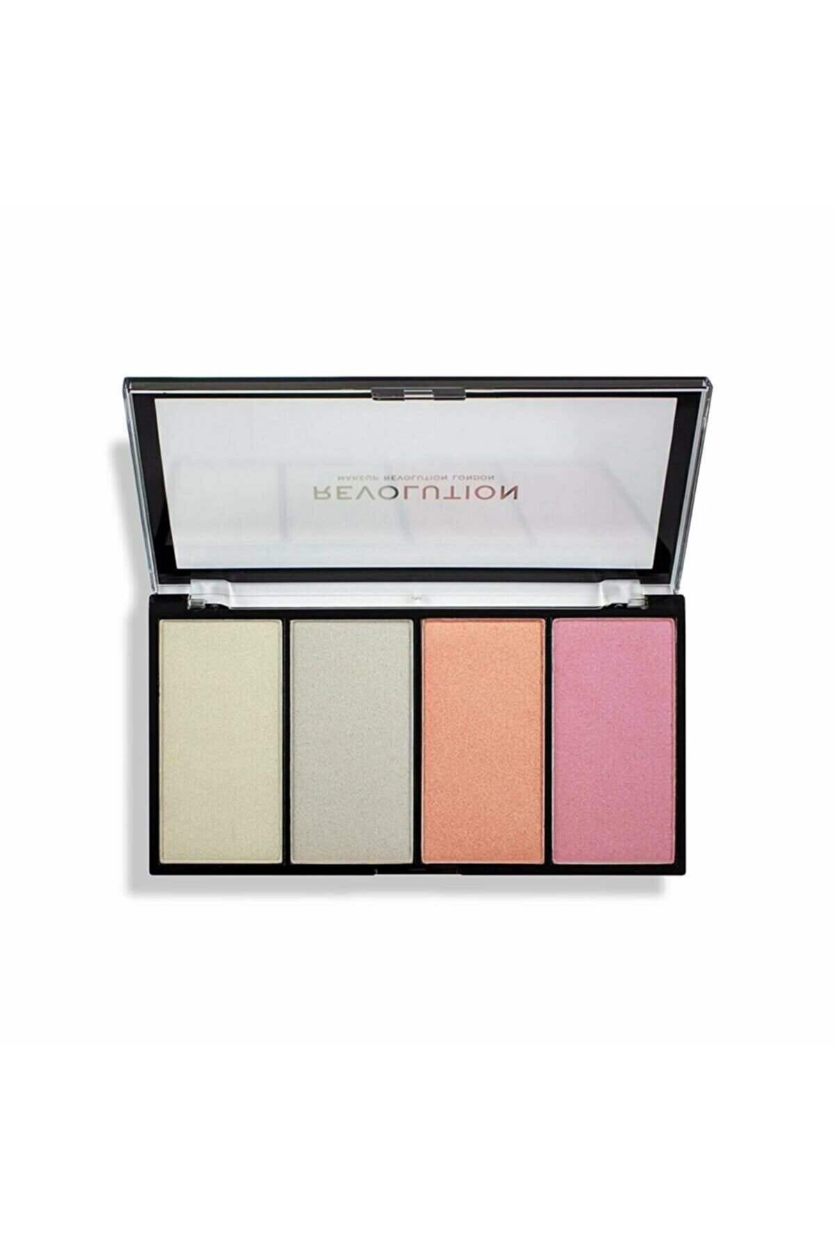 پالت رژگونه 4 عددی Reloaded Luster Lights Illuminator Palette Cool رولوشن Revolution