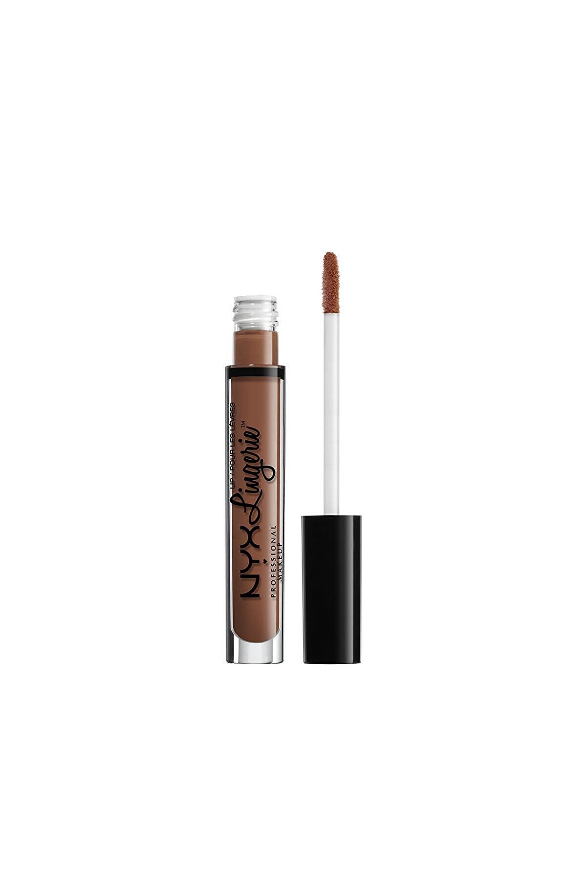 رژ لب مایع مات Lip Lingerie Seduction رنگ Teddy حجم 22 میل  نیکس NYX