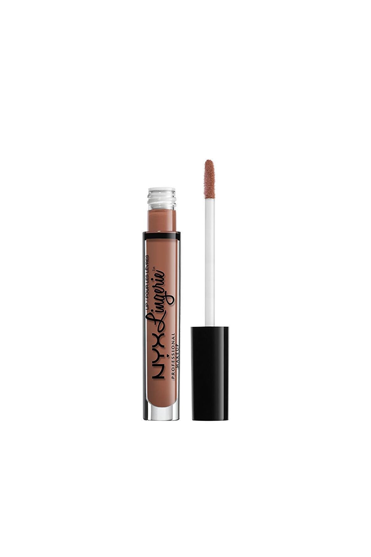رژ لب مایع مات Lip Lingerie Seduction رنگ Bedtime Flirt حجم 22 میل  نیکس NYX