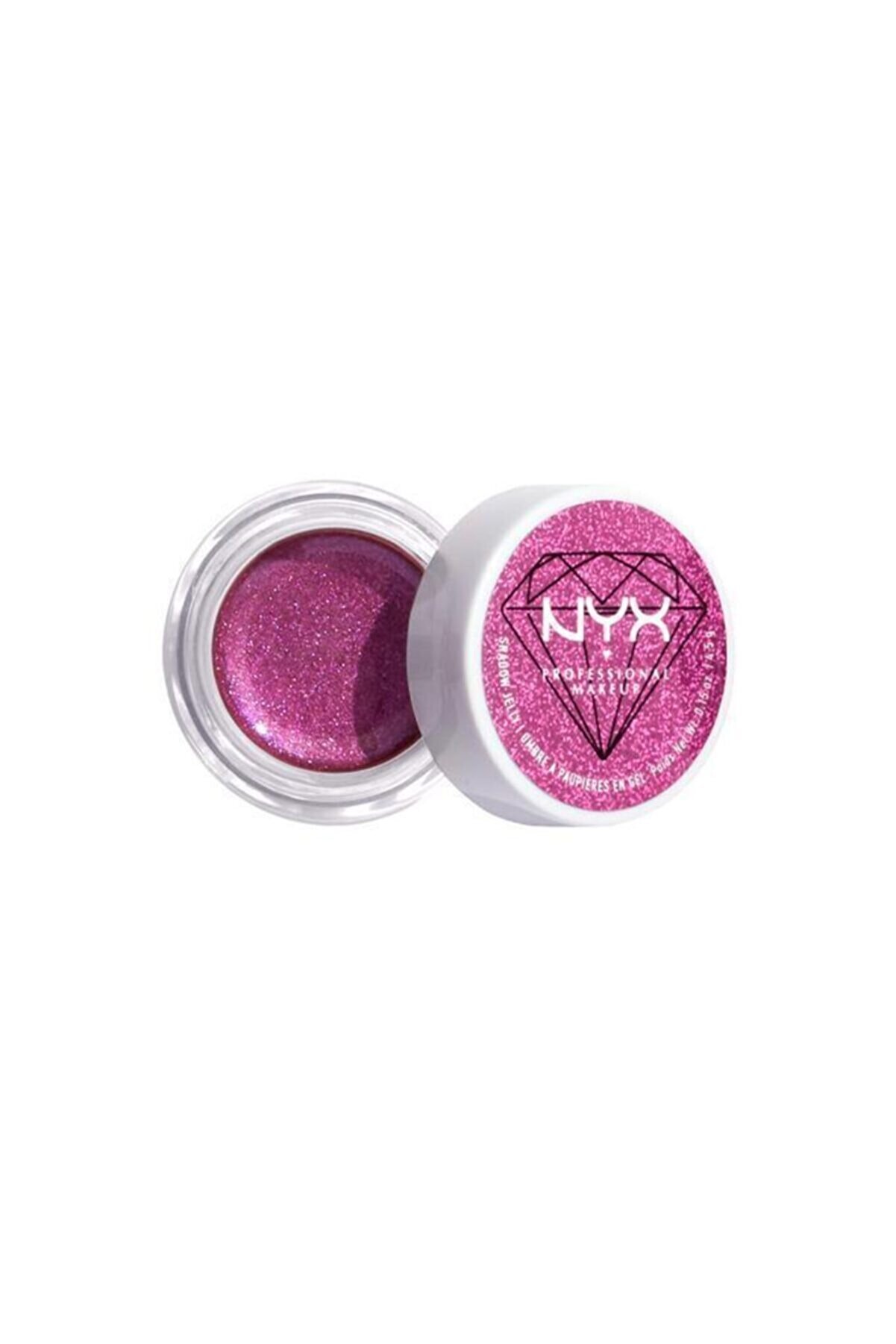 سایه چشم ژله ای درخشان Diamond &amp; Ice, Please! Jelly Shadow مدل pinkies up حجم 5 میل نیکس NYX