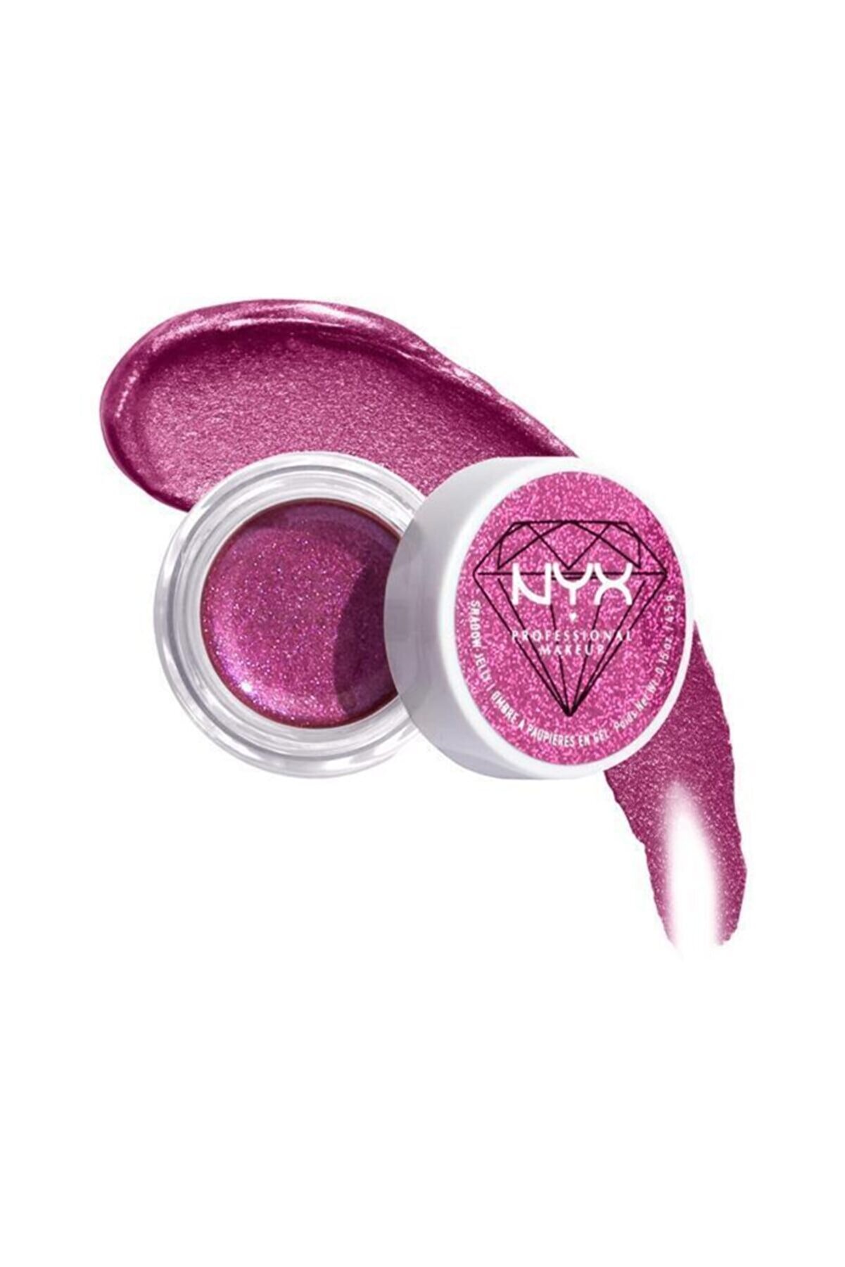 سایه چشم ژله ای درخشان Diamond &amp; Ice, Please! Jelly Shadow مدل pinkies up حجم 5 میل نیکس NYX