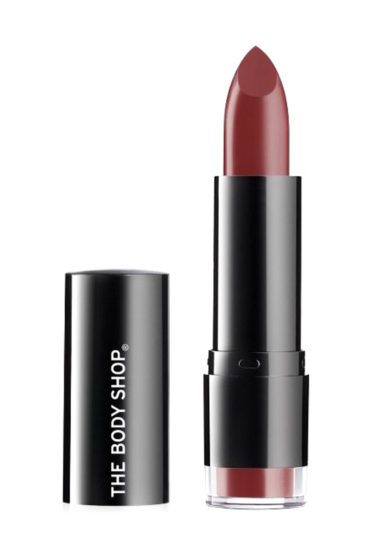 رژ لب مدل Color Crush رنگ قرمز رز شماره 404 بادی شاپ The body shop