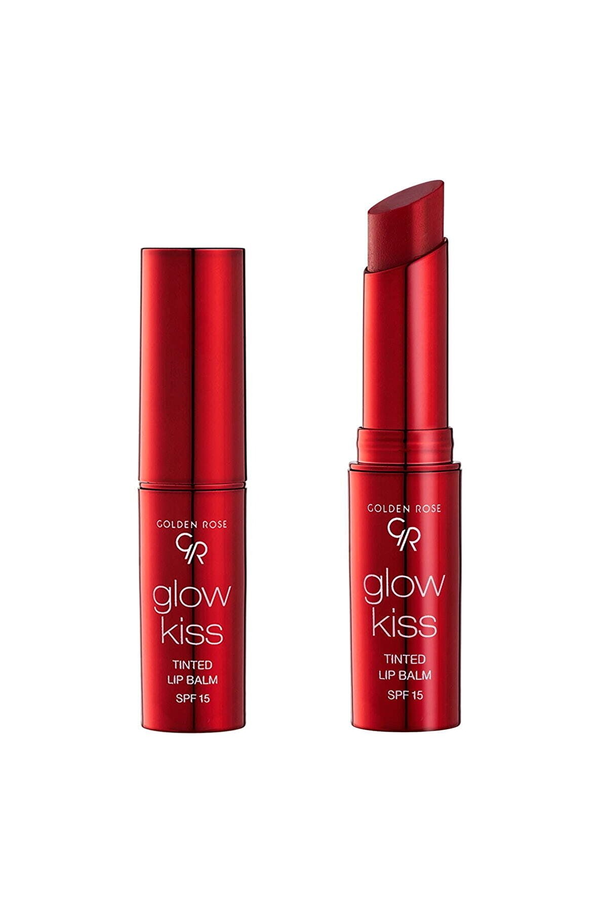 تینت بالم لب مرطوب کننده لب رنگ شرابی SPF۱5 شماره Glow Kiss 05 گلدن رز Golden Rose
