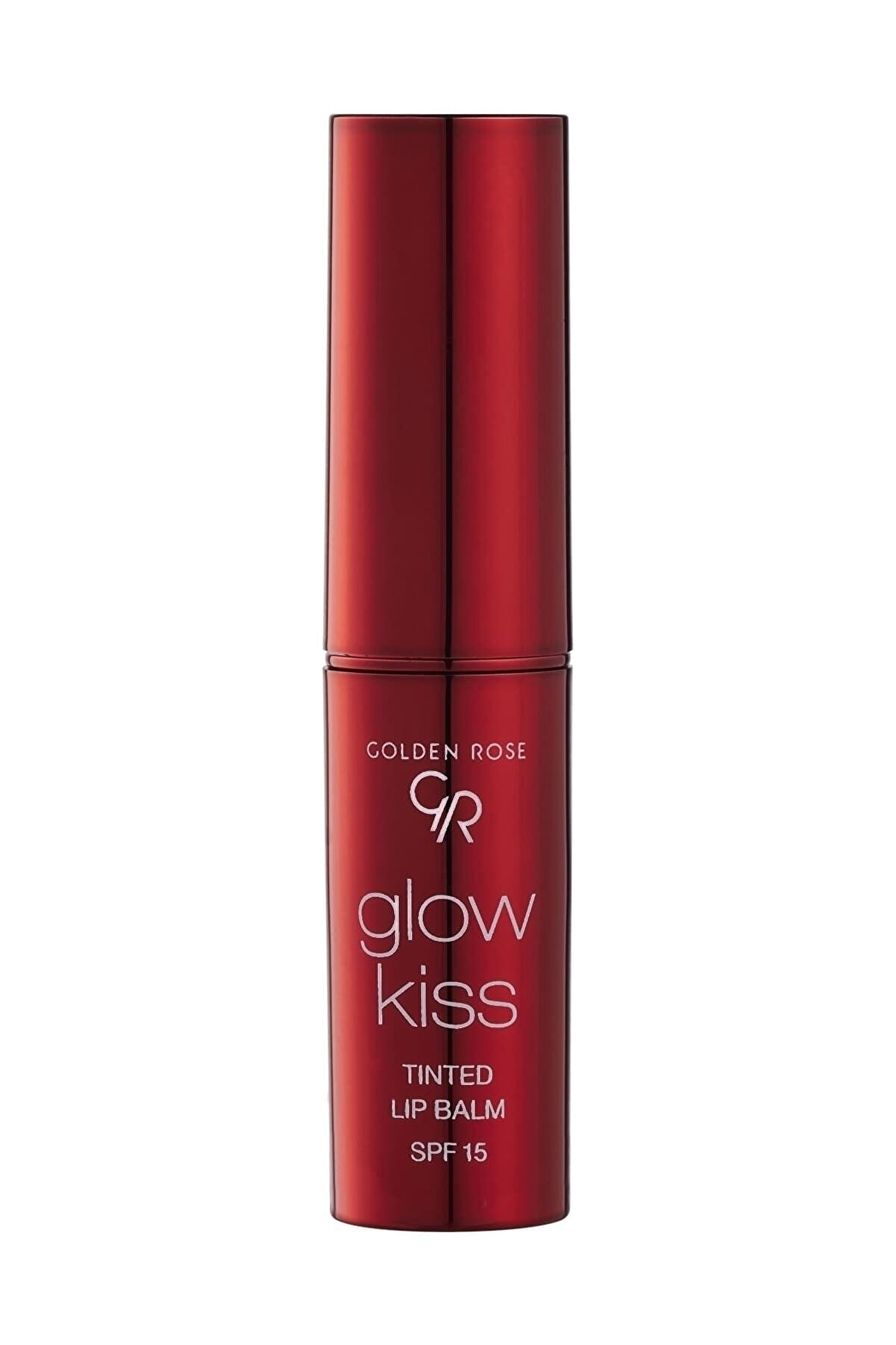 تینت بالم لب مرطوب کننده لب رنگ شرابی SPF۱5 شماره Glow Kiss 05 گلدن رز Golden Rose
