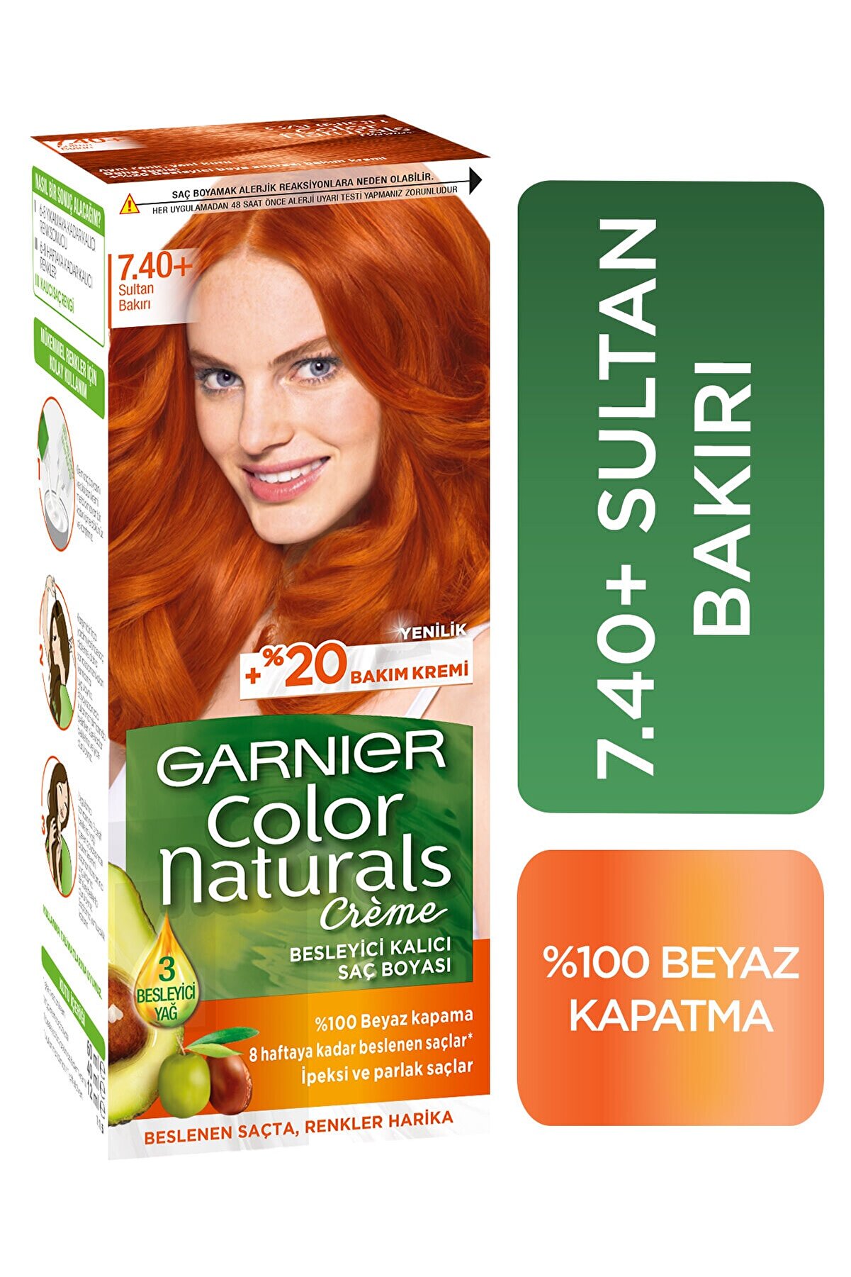 کیت رنگ مو اورجینال (رنگ‌بندی کامل) گارنیر Garnier