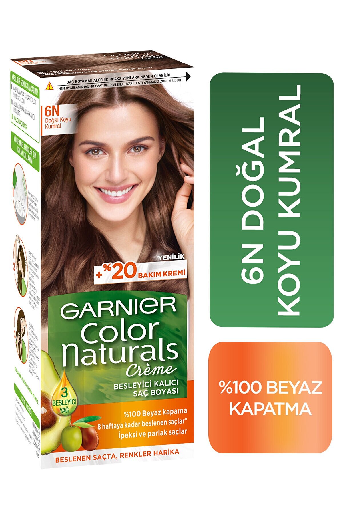 کیت رنگ مو اورجینال (رنگ‌بندی کامل) گارنیر Garnier