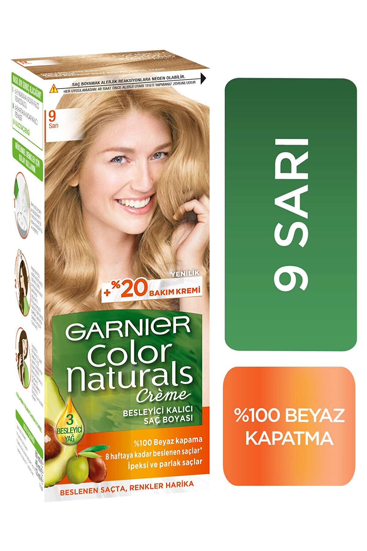 کیت رنگ مو اورجینال (رنگ‌بندی کامل) گارنیر Garnier