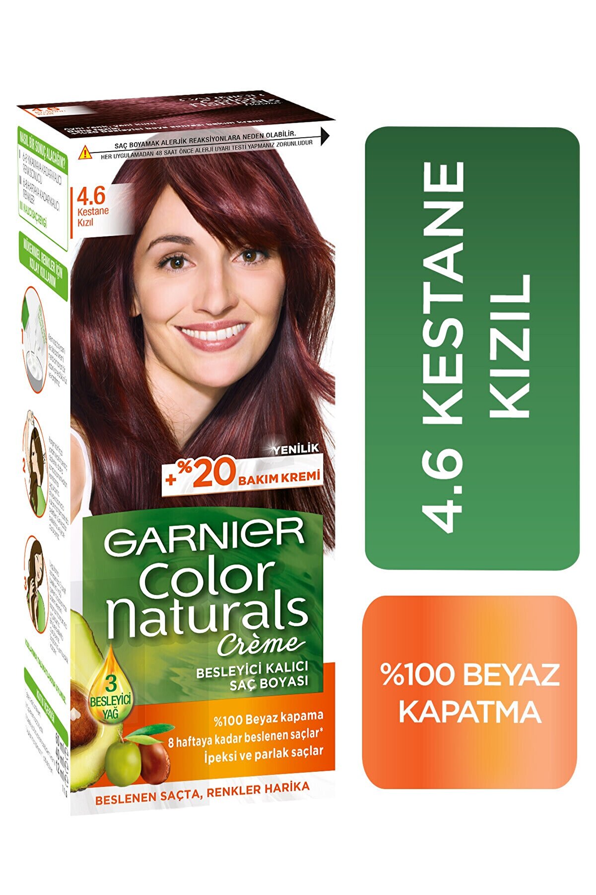 کیت رنگ مو اورجینال (رنگ‌بندی کامل) گارنیر Garnier