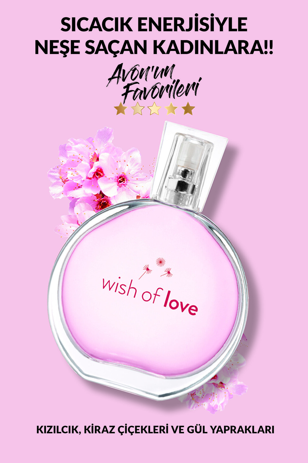 عطر ویش آف لاو حجم ۵۰ میلی لیتر Wish of love آون Avon