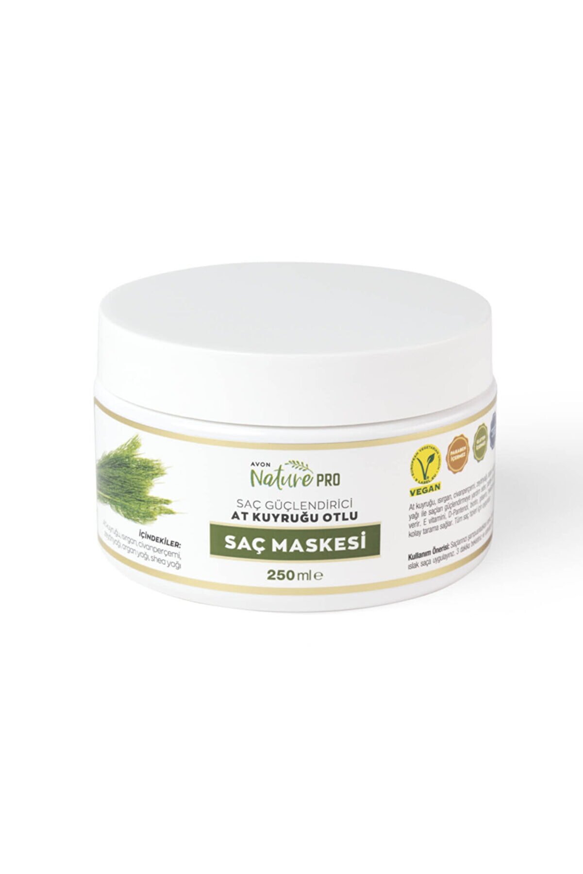 ماسک موی گیاهی دم اسبی نیچر پرو - 250 میلی لیتر آون Avon