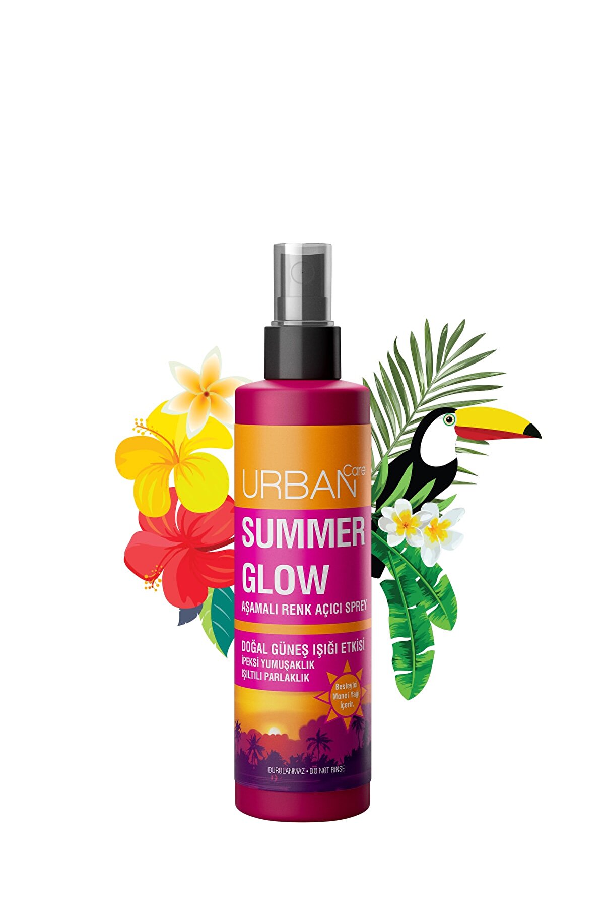 اسپری روشن کننده دائمی مو Summer Glow Progressive - 150 میلی لیتر  اربن کر Urban Care