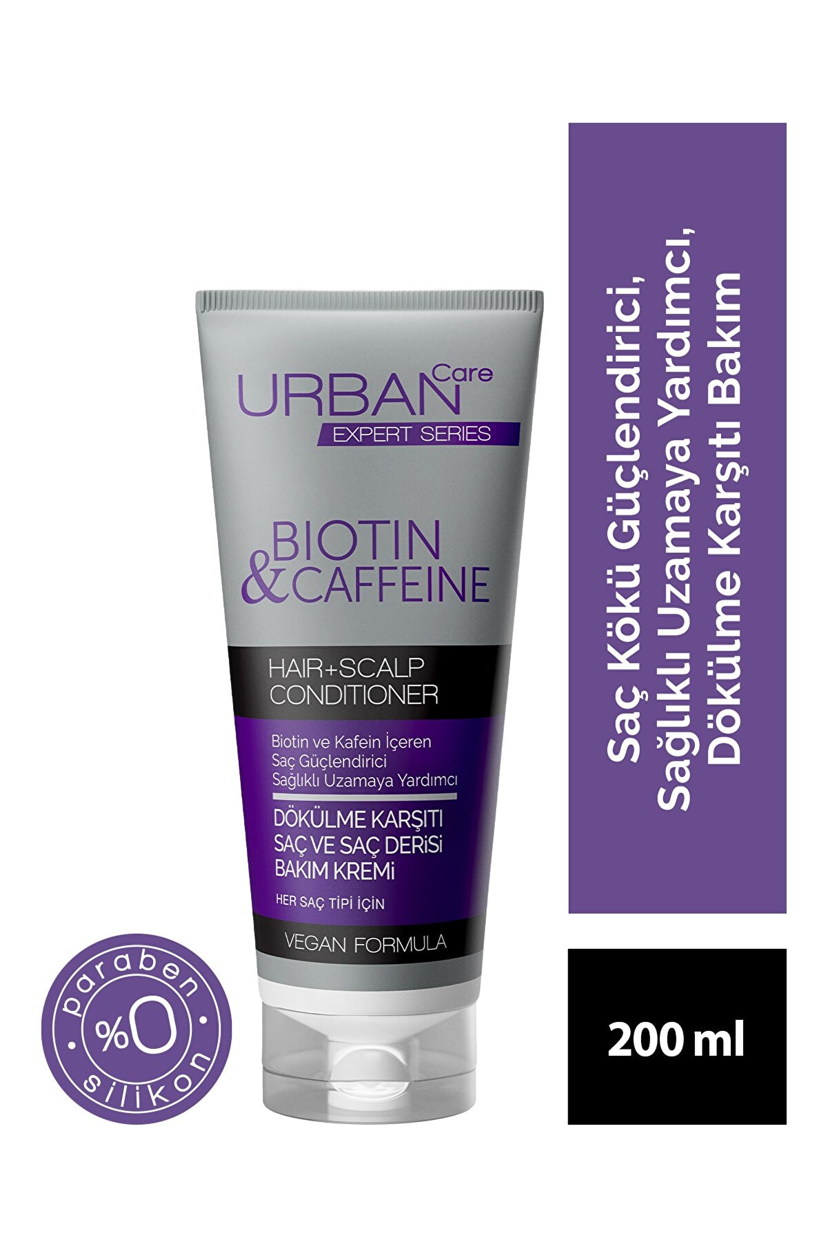 نرم کننده بیوتین و کافئین متخصص ضد ریزش مو - 200 میلی لیتر  اربن کر Urban Care