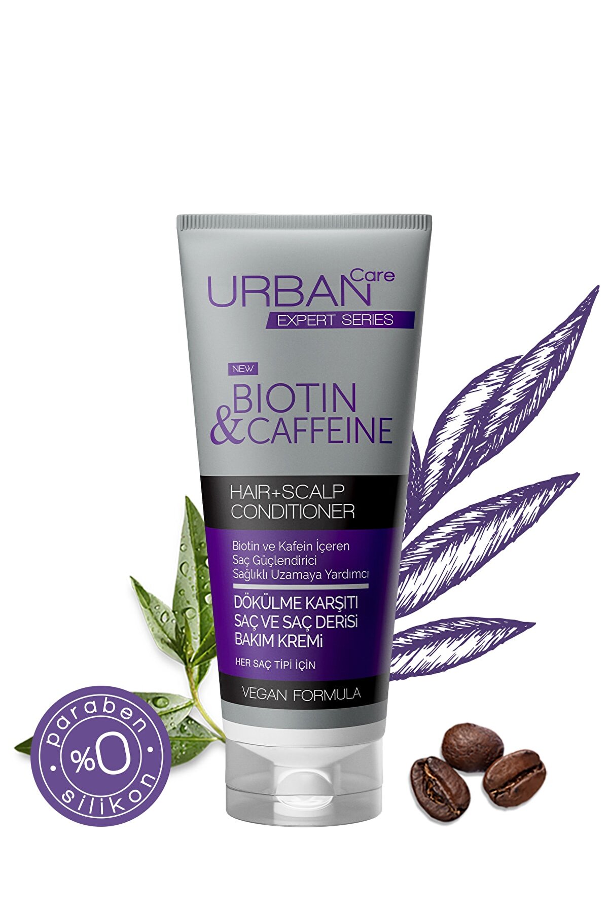 نرم کننده بیوتین و کافئین متخصص ضد ریزش مو - 200 میلی لیتر  اربن کر Urban Care