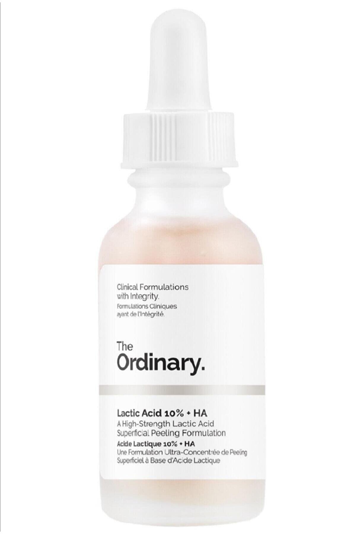 سرم اسید لاکتیک ۱۰ درصد و هیالورونیک اسید  اوردینری The Ordinary
