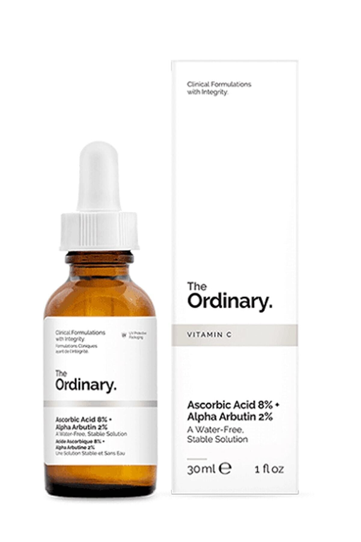 سرم اسکوربیک ۸% و آلفا آربوتین ۲% اوردینری The Ordinary
