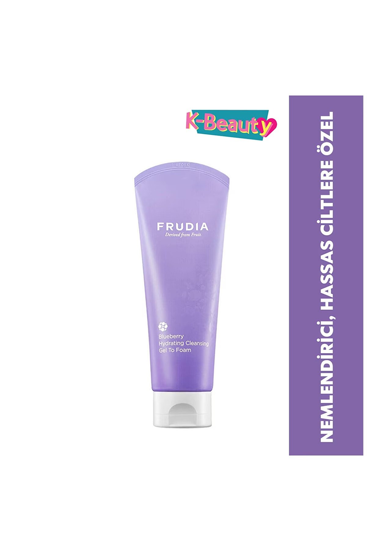 پاک کننده ژل تافوم آبرسان بلوبری 145 میلی لیتر فرودیا Frudia