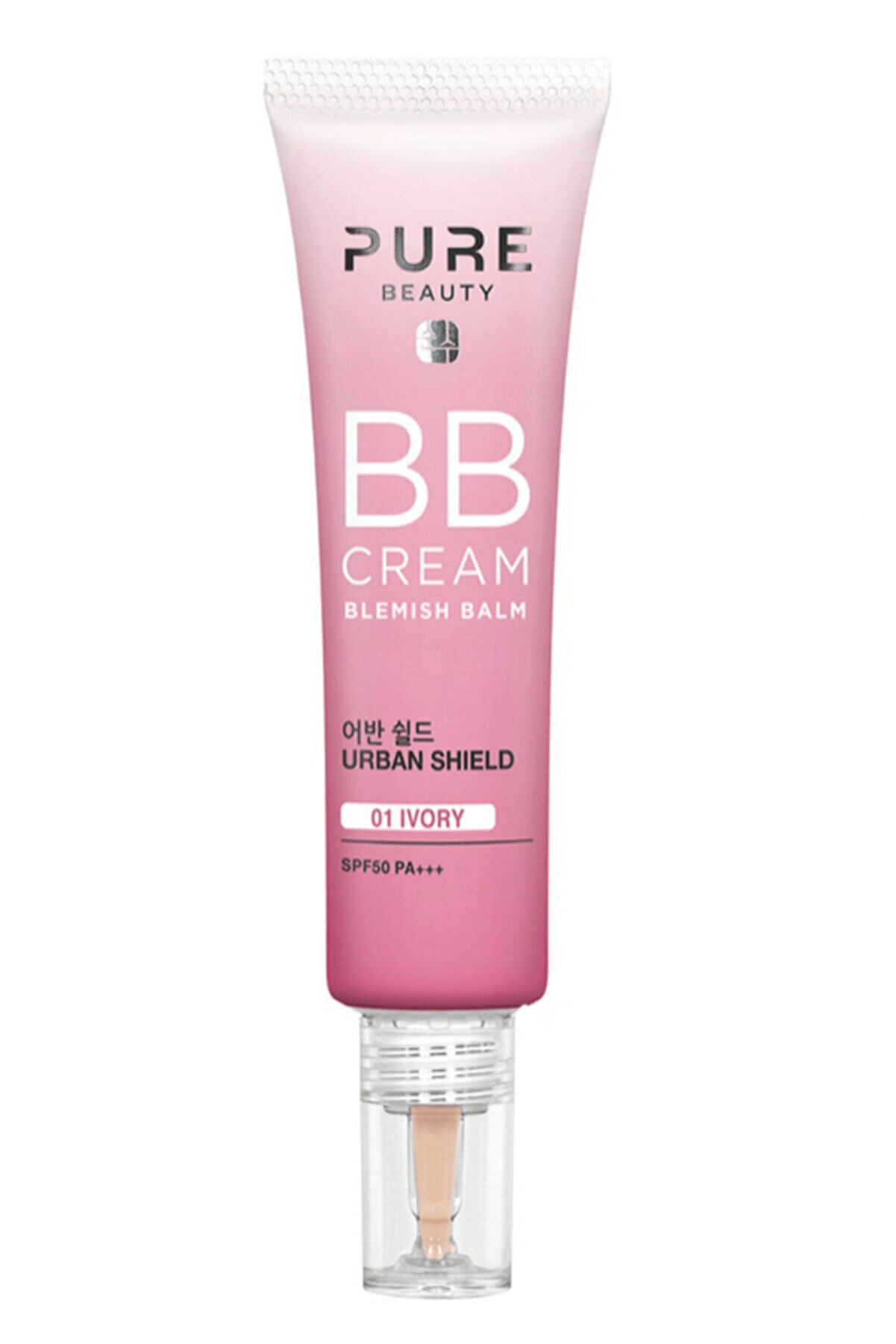 بی بی کرم نسل جدید Spf50 Pa+++ عاج حجم 30 میلی لیتر پیور بیوتی Pure Beauty