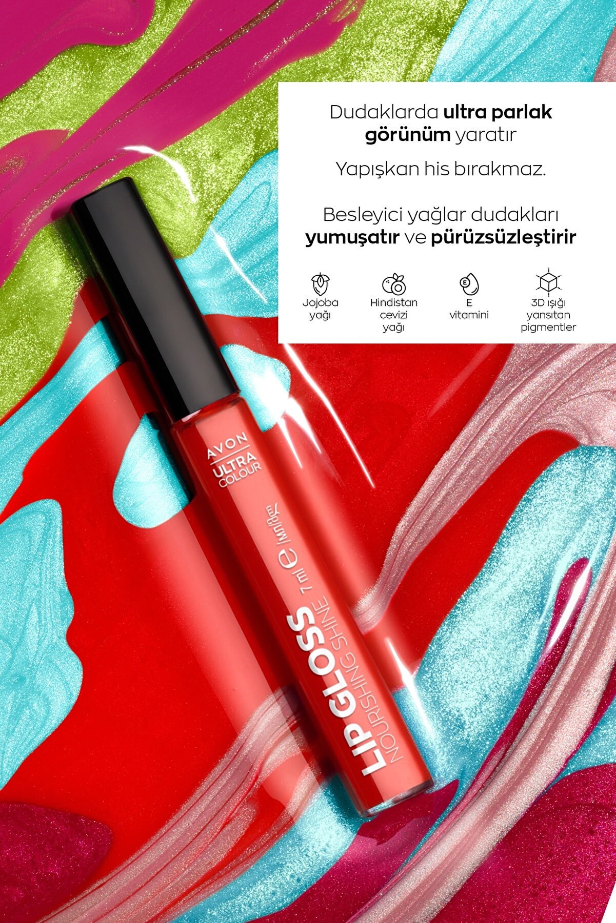 براق کننده لب Wisteria Glow آون Avon