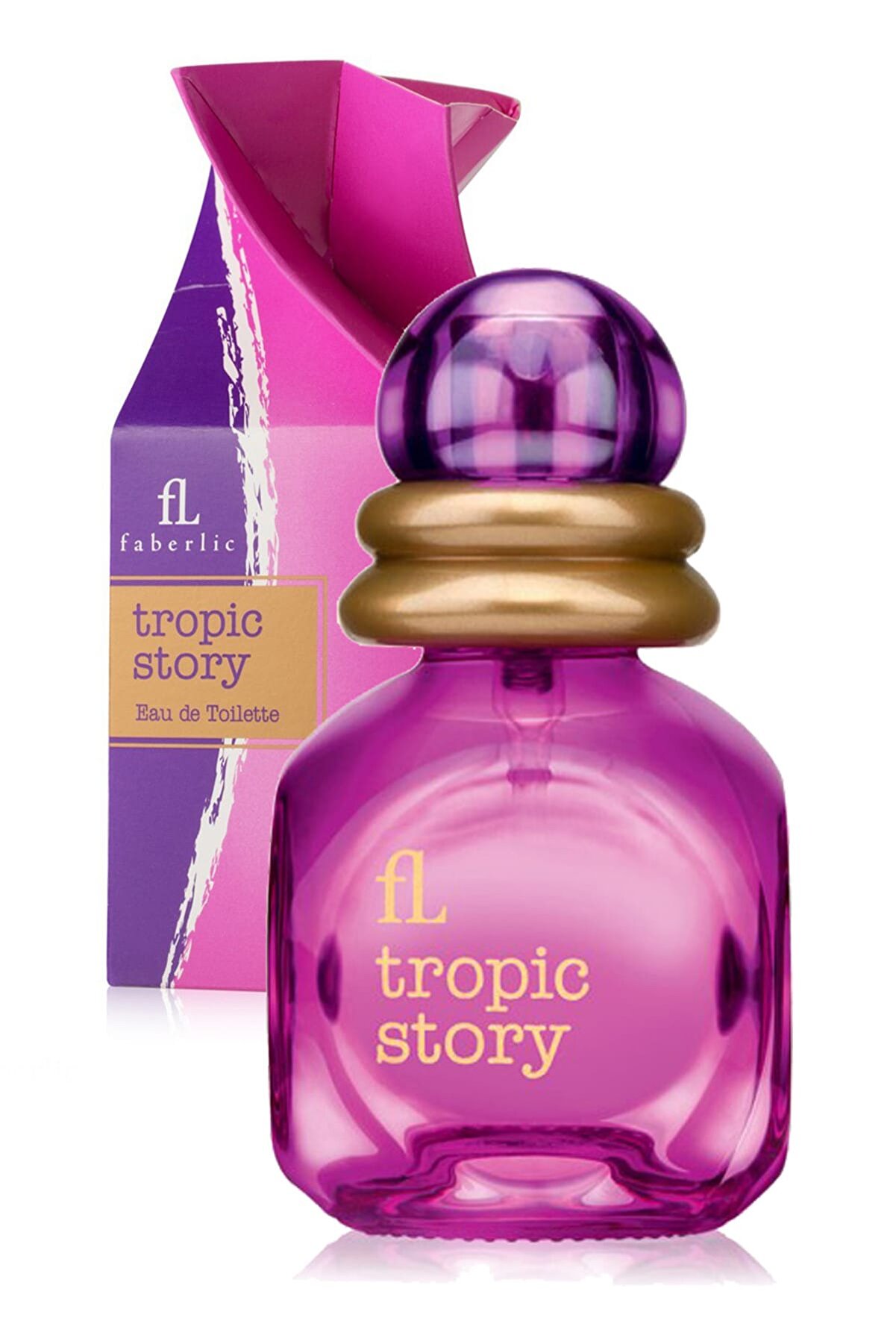 عطر زنانه Tropic Story Edt حجم 30 میلی لیتر فابرلیک Faberlic