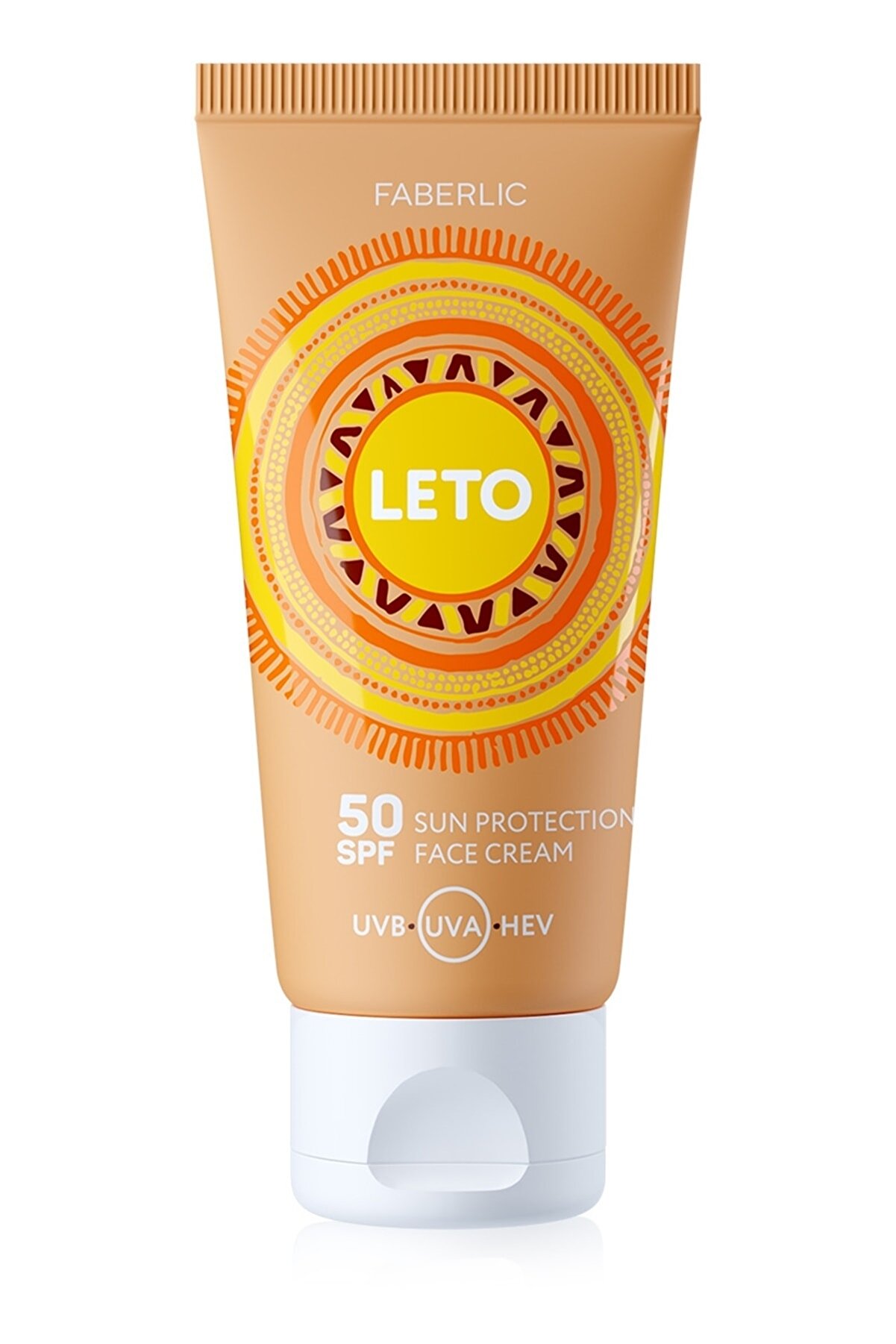 کرم ضد آفتاب صورت لتو با Spf 50 Protection حجم 50 میلی لیتر فابرلیک Faberlic