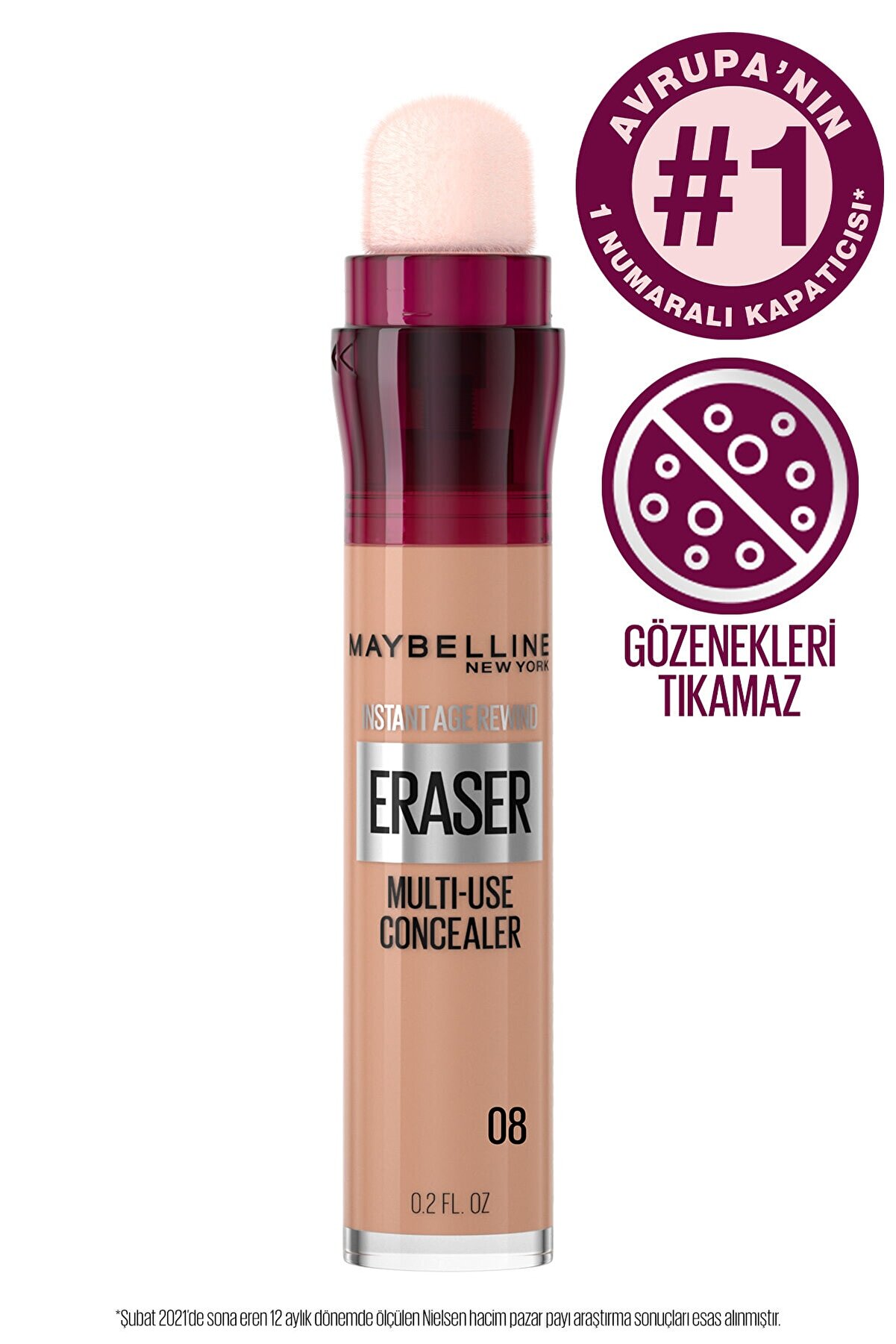 هایلایتر صورت با کانسیلر فوری ضد پیری - 08 میبلین Maybelline