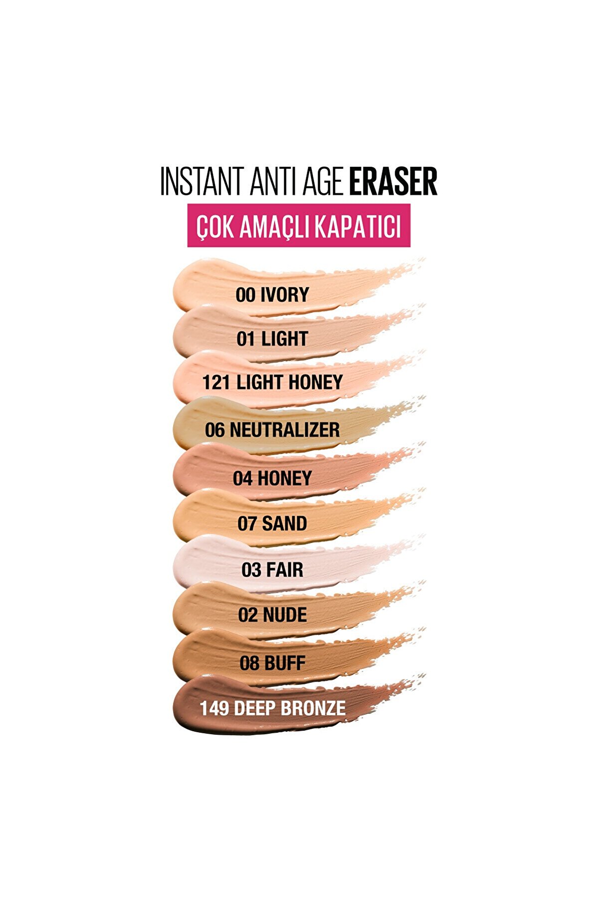 هایلایتر صورت با کانسیلر فوری ضد پیری - 03 میبلین Maybelline