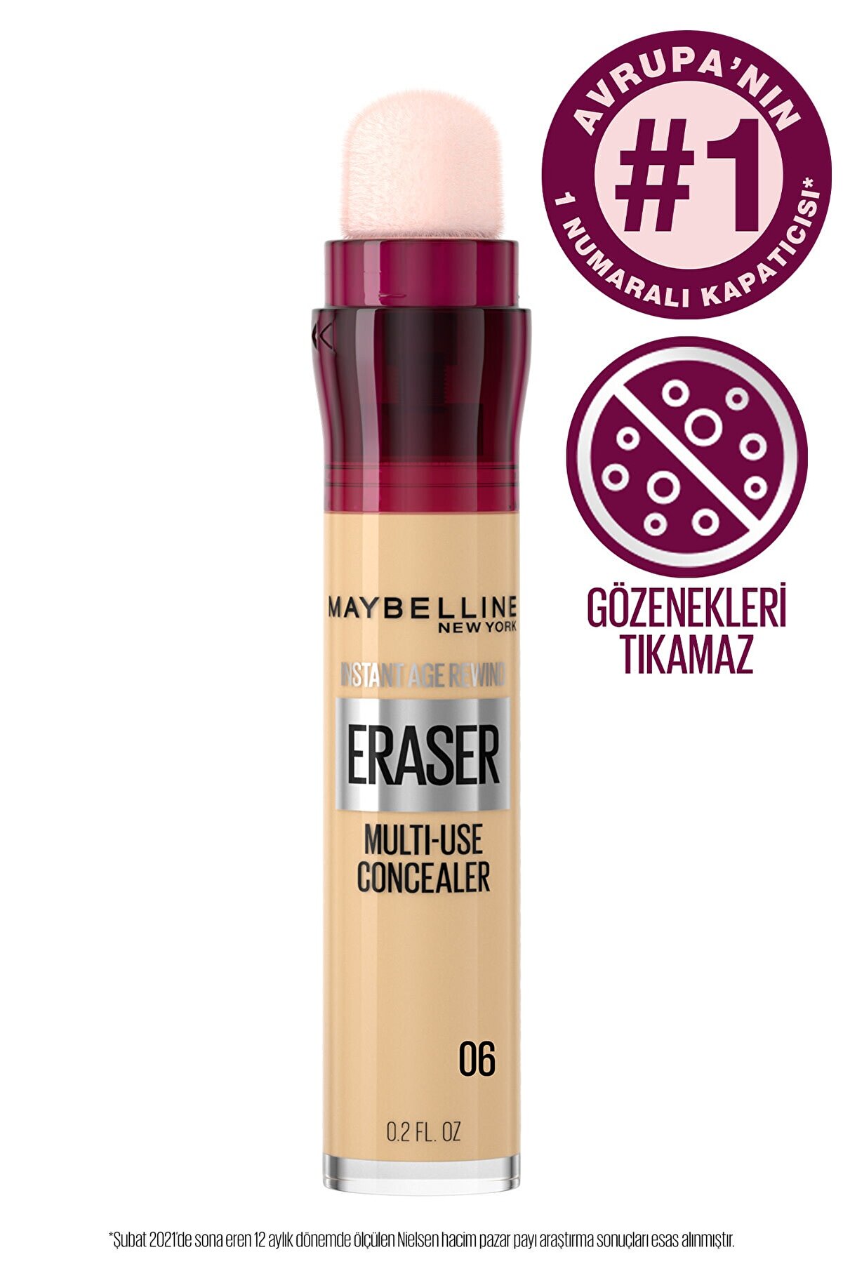 هایلایتر صورت با کانسیلر فوری ضد پیری - 06 میبلین Maybelline
