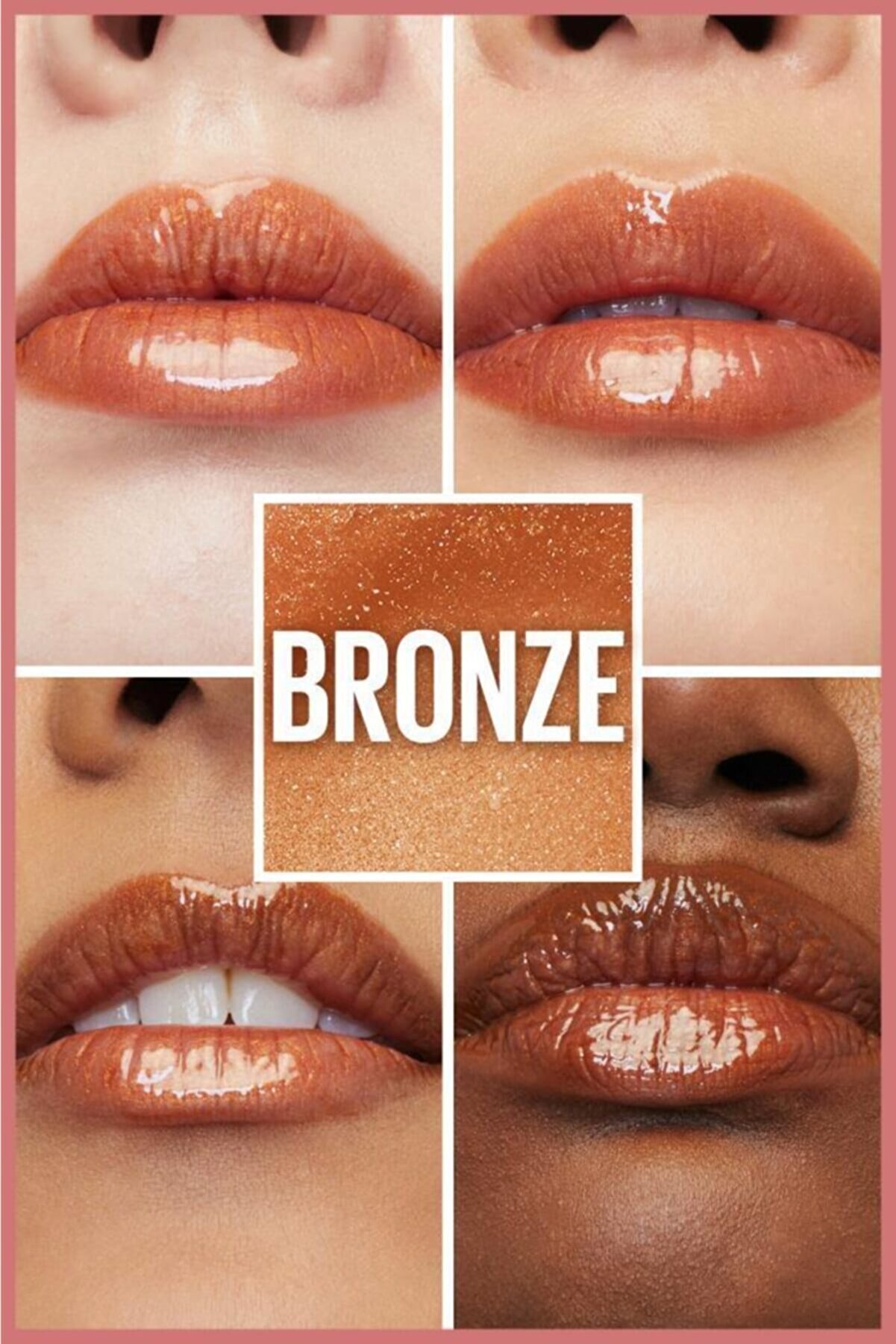 ریمل براق کننده لب با هیالورونیک اسید - 018 Bronze میبلین Maybelline