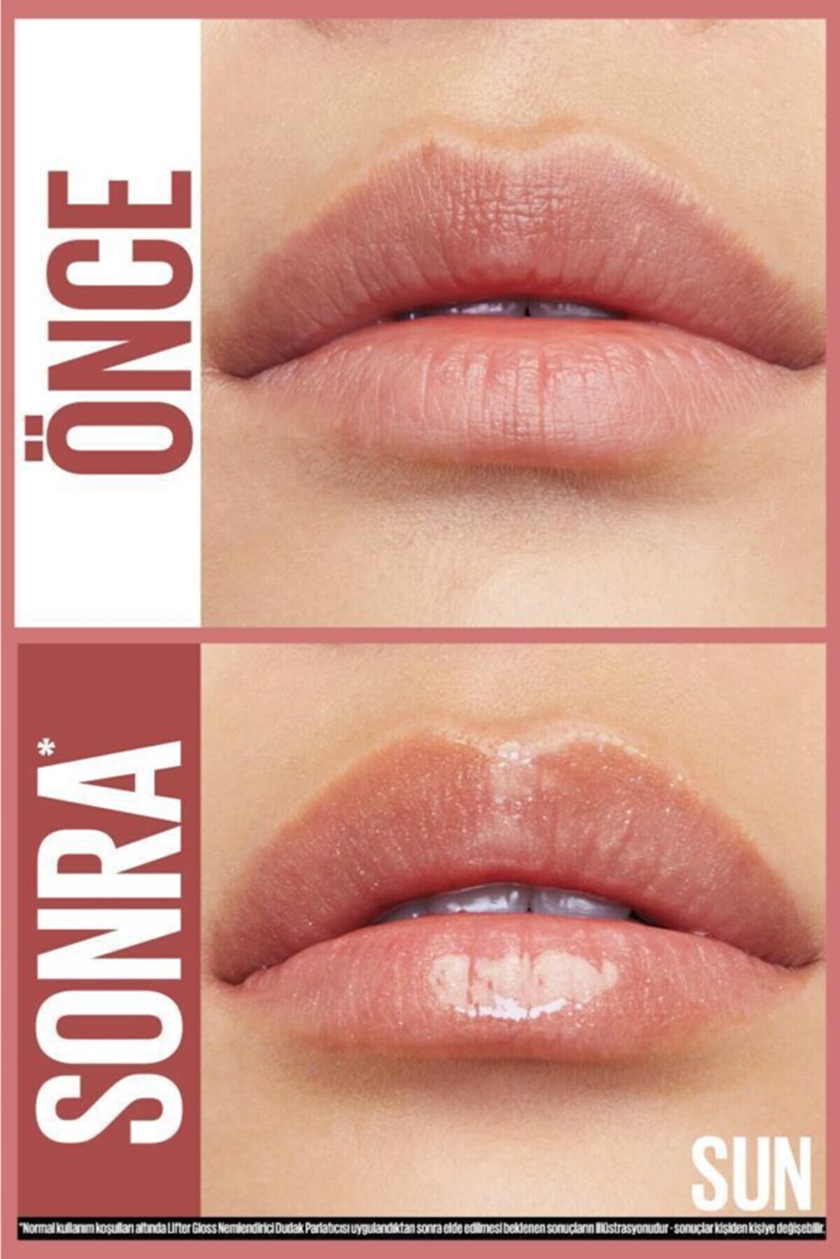 ریمل براق کننده لب با هیالورونیک اسید - 020 Sun میبلین Maybelline