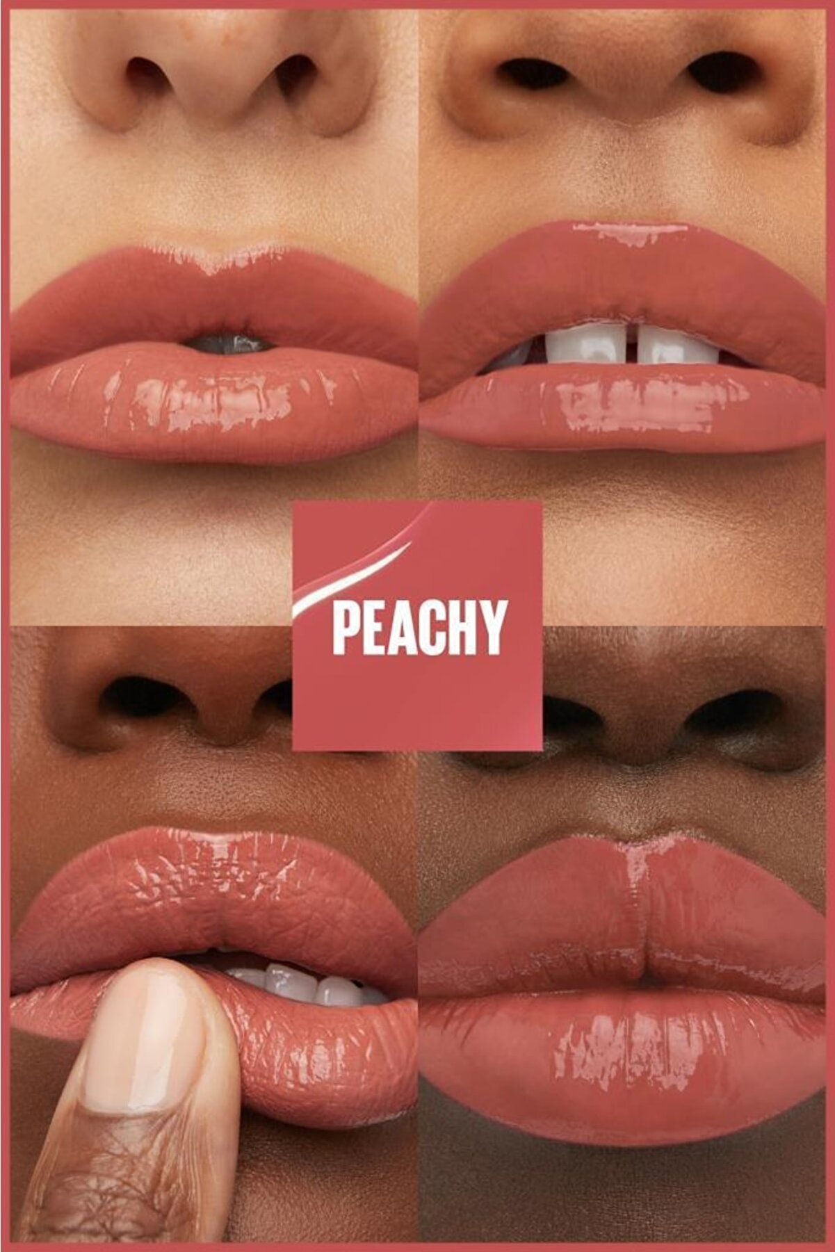 رژ لب براق مایع جوهر وینیل Super Stay 15 Peachy میبلین Maybelline