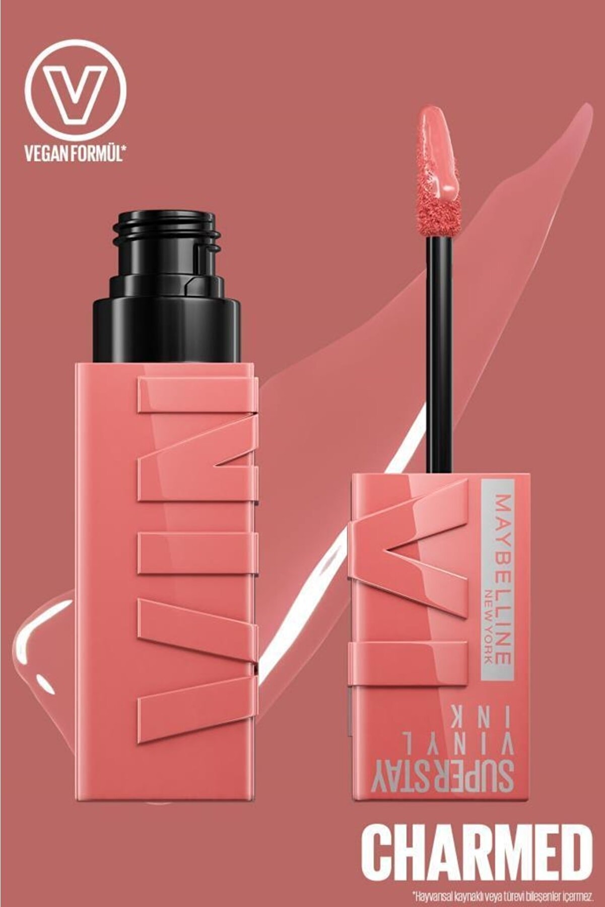 رژ لب براق مایع جوهر وینیل Super Stay 15 Peachy میبلین Maybelline