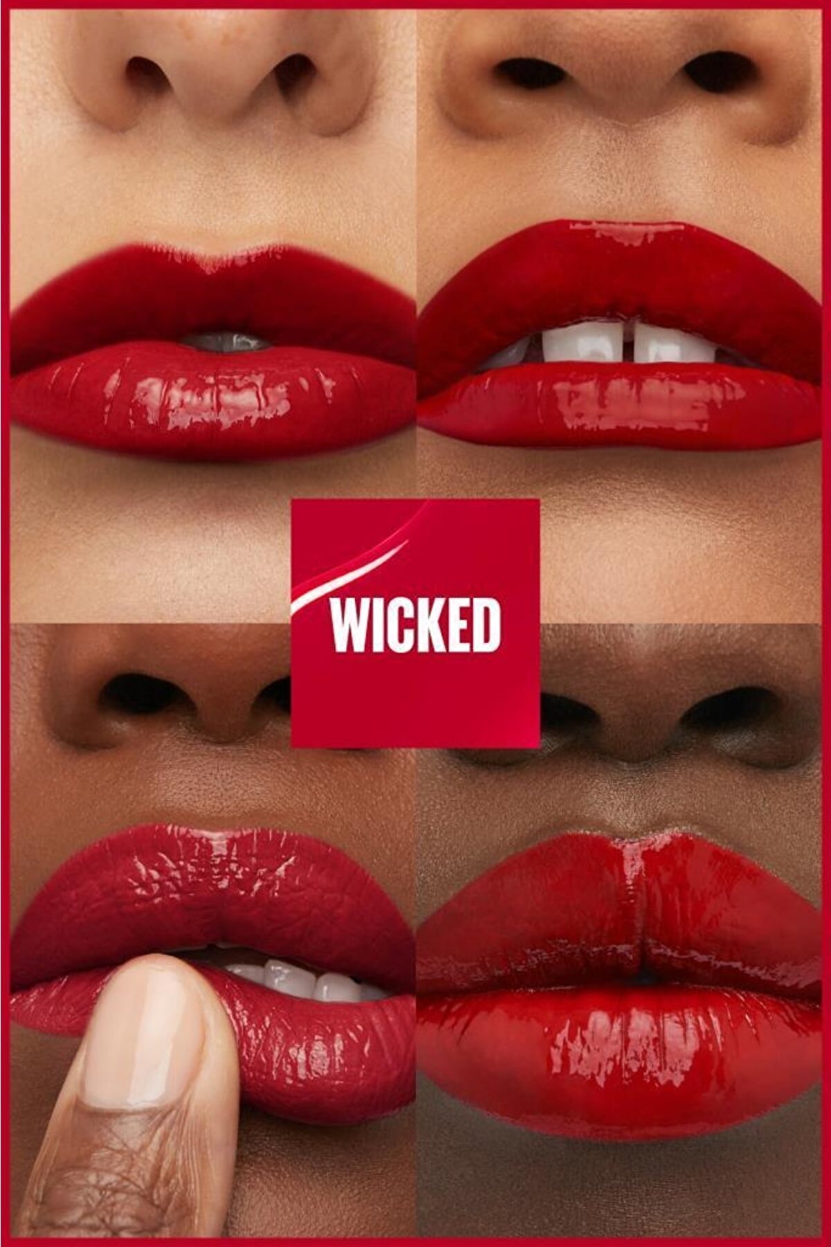 رژ لب براق مایع جوهر وینیل Super Stay 50 wicked میبلین Maybelline