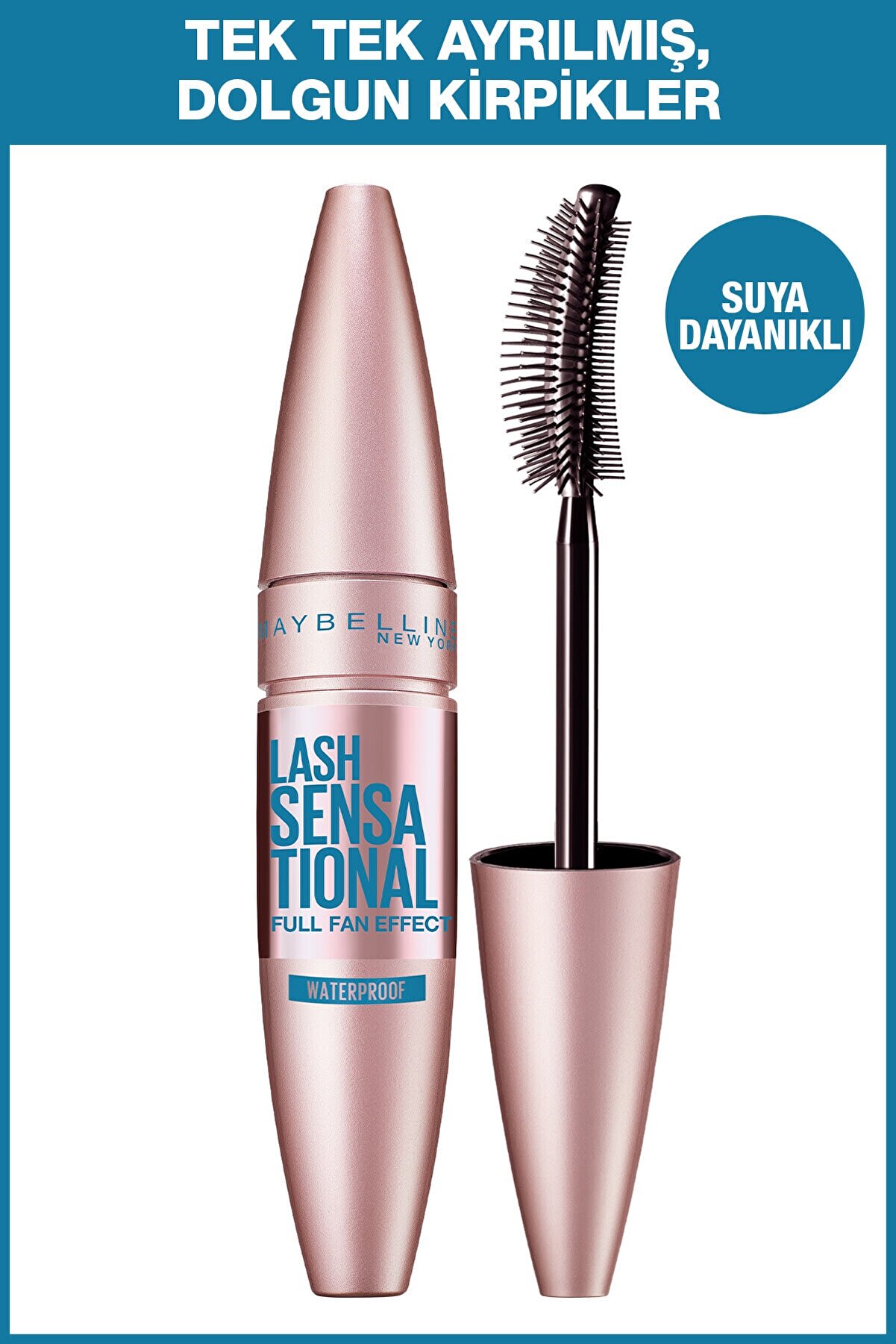 ریمل ضد آب مشکی Lash Sensational میبلین Maybelline
