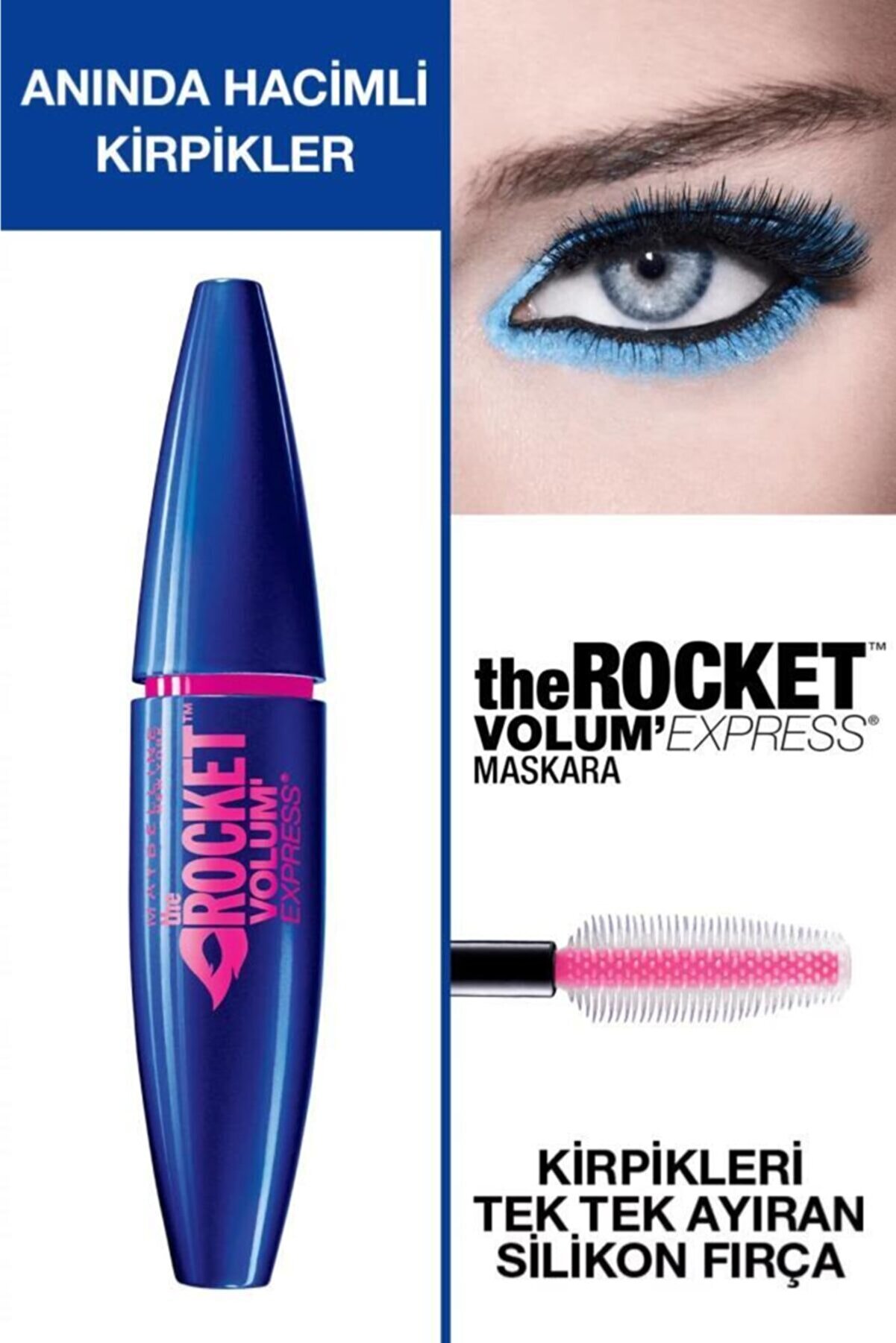 ریمل مشکی New York Rocket Mascara میبلین Maybelline