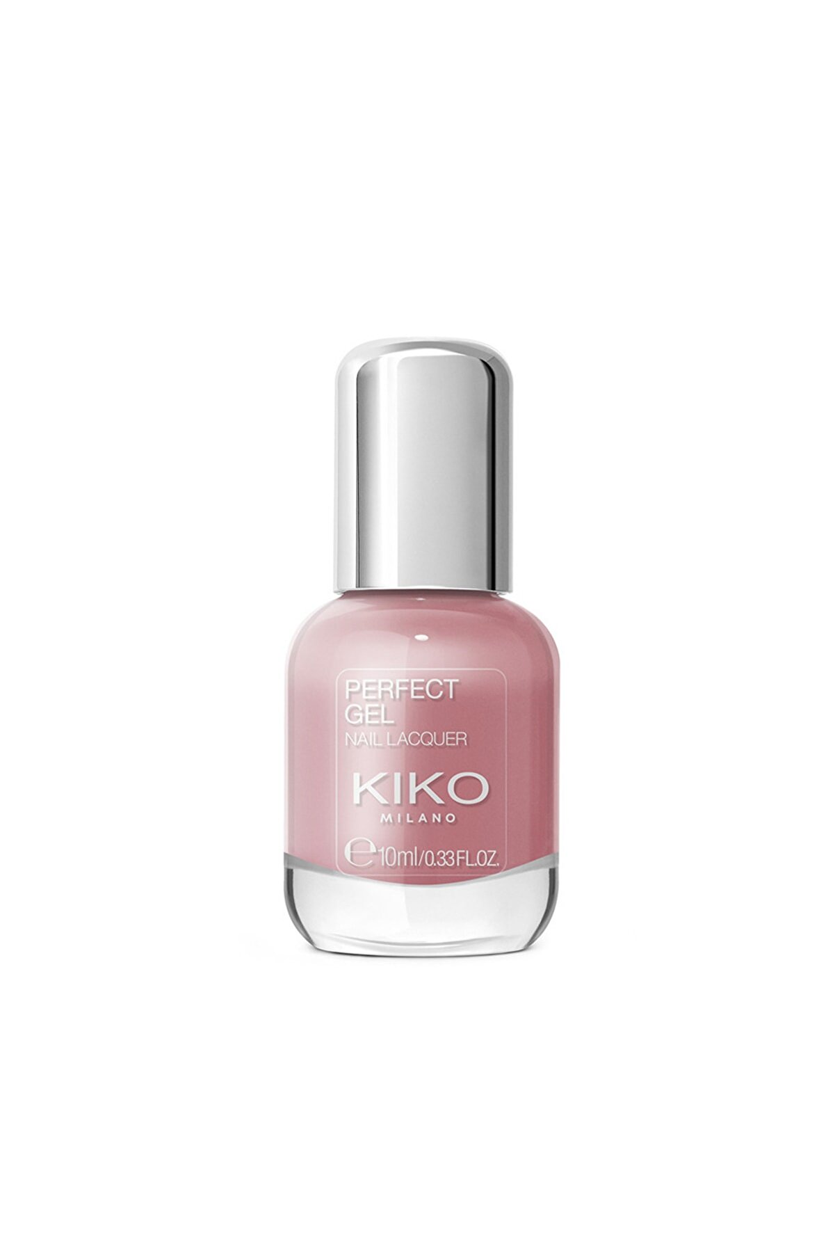 لاک ناخن ژل پرفکت شماره ۱۰۷ رنگ صورتی براق کیکو KIKO