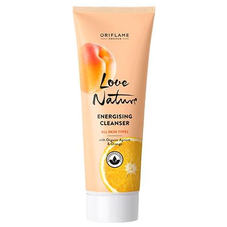 شوینده صورت زردآلو پرتقال لاونیچر Energising Cleanser