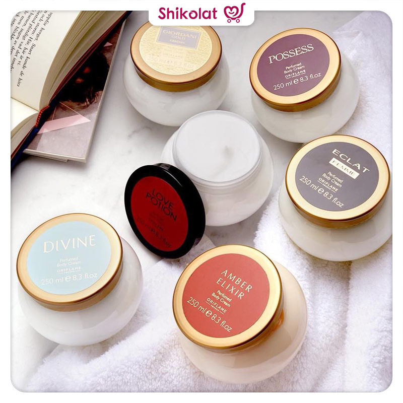 کرم بدن عطری امبر الکسیر Amber Elixir Body Cream