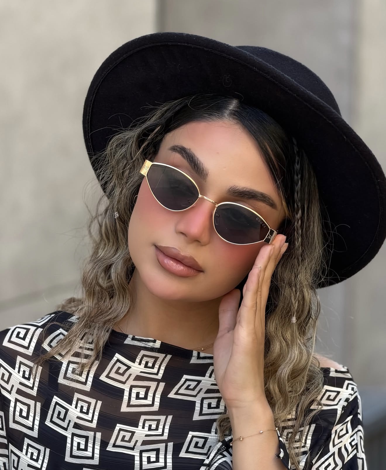 عینک آفتابی گوچی گربه‌ای