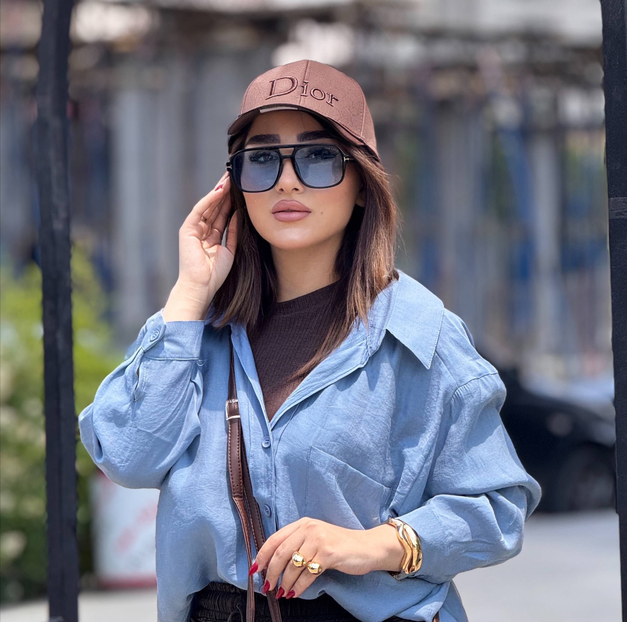 عینک آفتابی تام فورد آبی